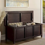John Louis Home Solid Wood Open Top Storage Bench