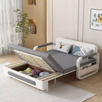 Luck Live modernes 62,2-Zoll-Schlafsofa, multifunktionales Schlafsofa mit Stauraum