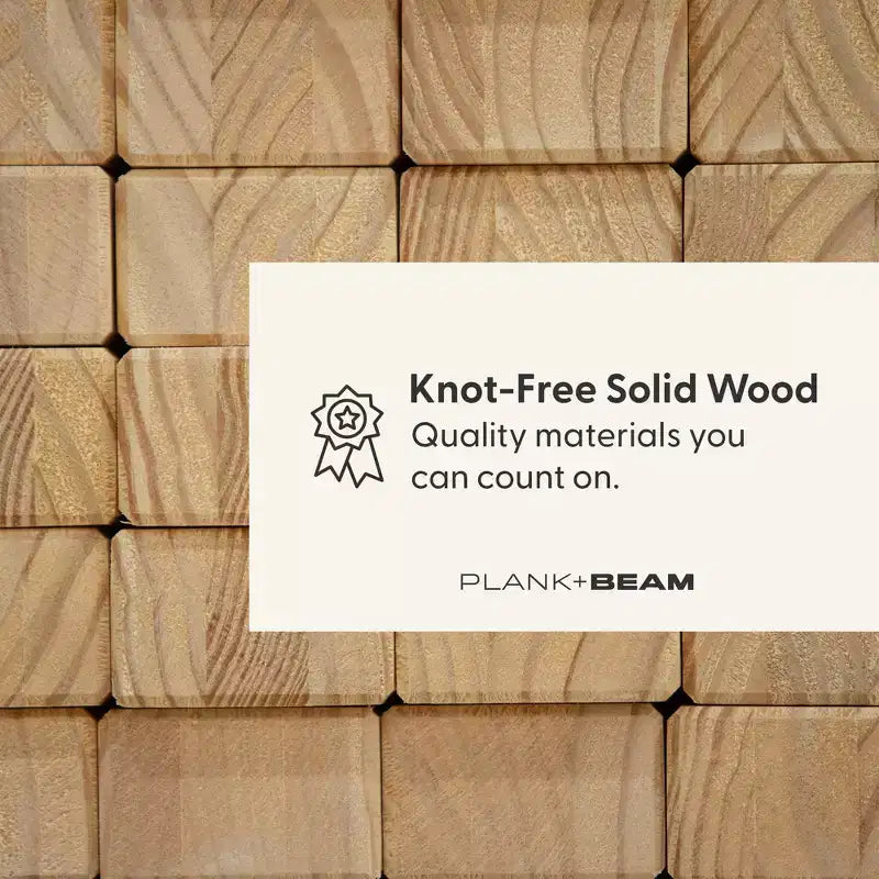 Plank+Beam Etagenbett aus Massivholz im Landhausstil, Twin über Twin, für Erwachsene
