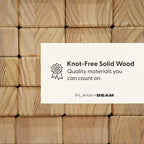 Plank+Beam Etagenbett aus Massivholz im Landhausstil, Twin über Twin, für Erwachsene