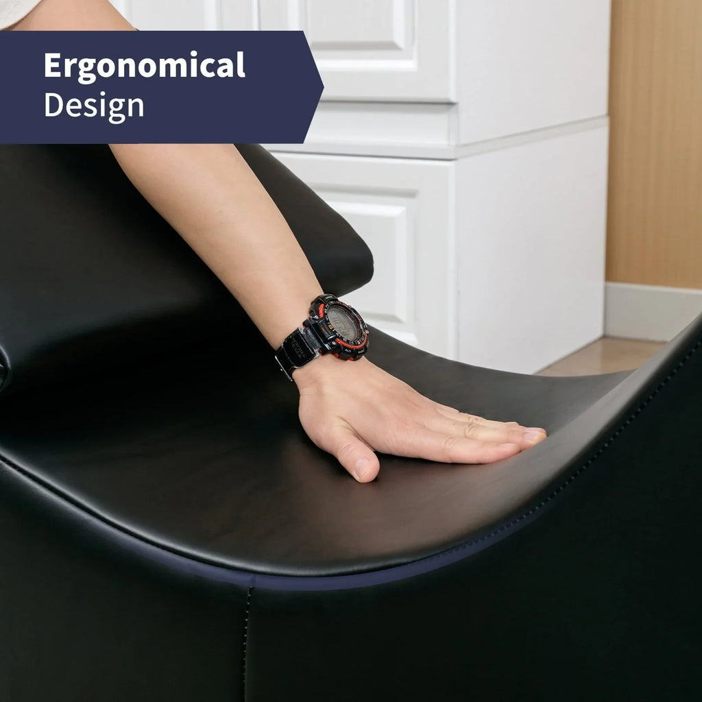 Mixoy yogastoel voor binnen, gebogen yogochaises-lounge voor volwassenen om te stretchen, sporten en ontspannen