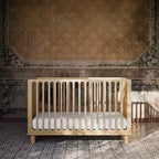 Storkcraft Sicily Deluxe 3-in-1-converteerbaar babybed met peuterbeveiligingshek