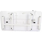 SewingRite SewStation 101 draagbare opklapbare naaitafel met stalen poten, wit - perfect voor thuis, kantoor en bedrijf