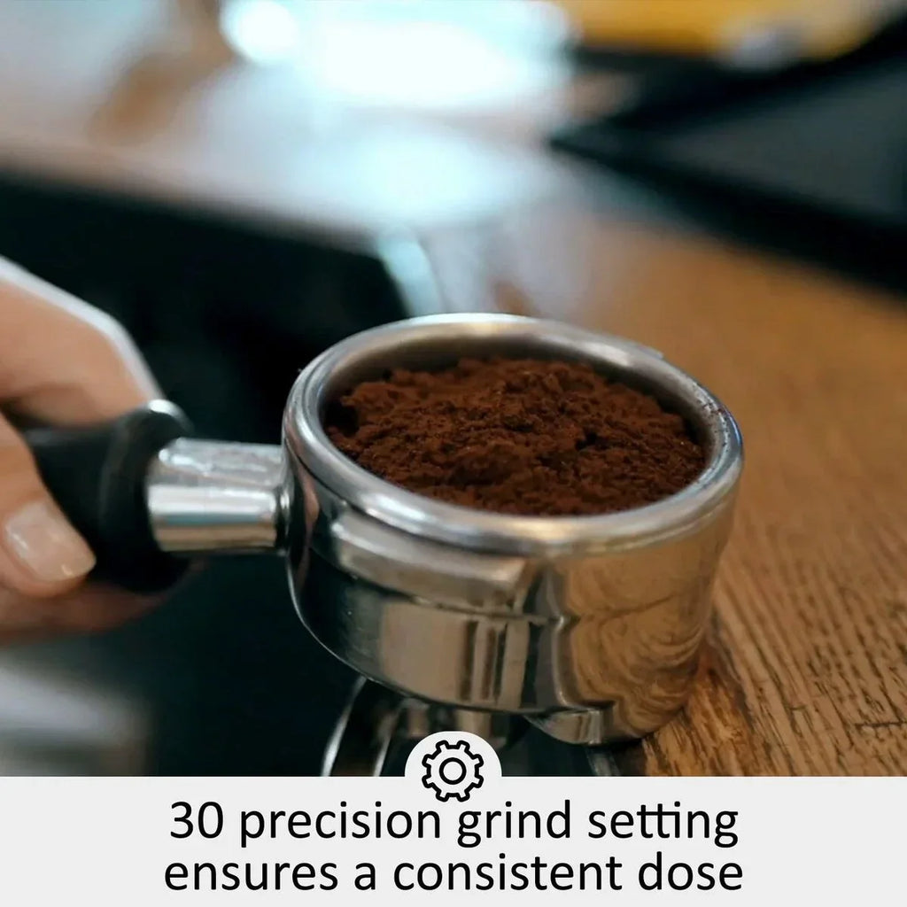 Aparat za espresso kavu s mlincem, spremnik za vodu od 2.8 L