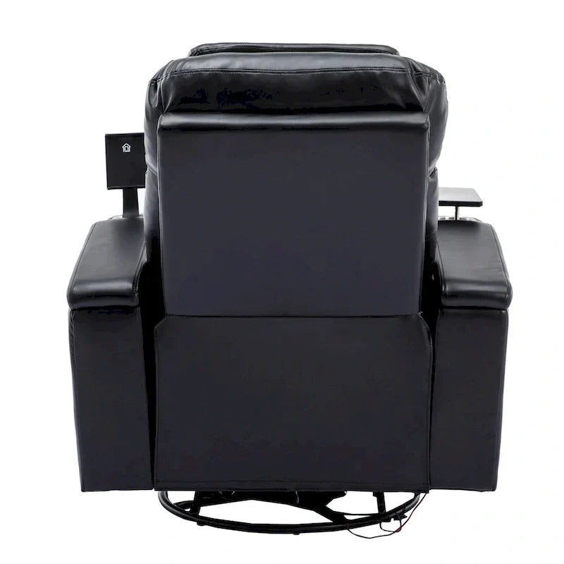 Poltrona reclinabile elettrica multifunzionale girevole a 270° per home theater