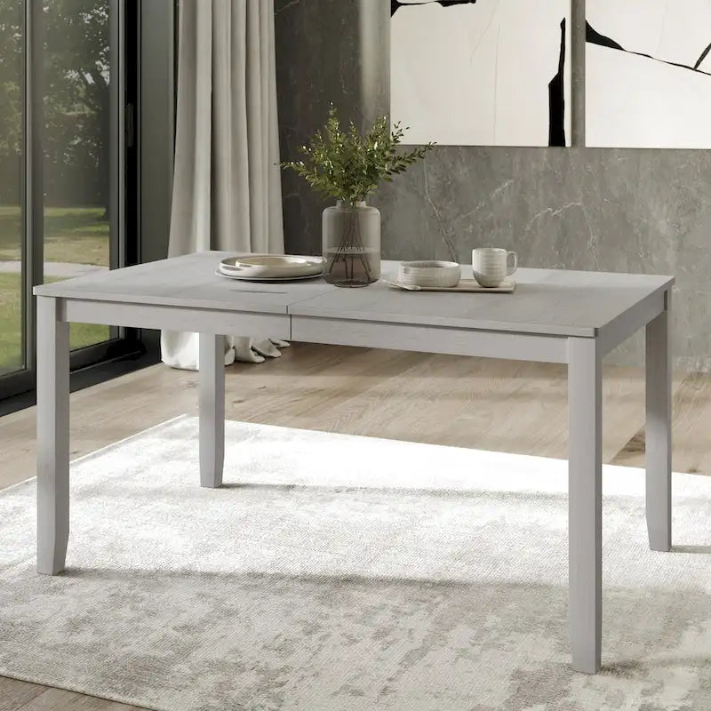 CraftPorch klassisches 7-teiliges Esszimmer-Set aus Holz