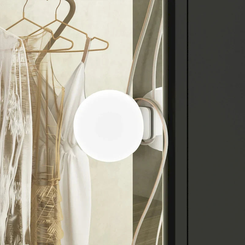 Luxuriöser LED-Schminktisch mit 9 Schubladen, eleganter Schminkplatz