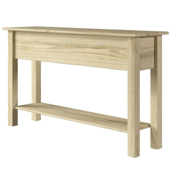 Houten haltafel, consoletafel met 3 laden Corona | Furniture Dash - N.v.t.