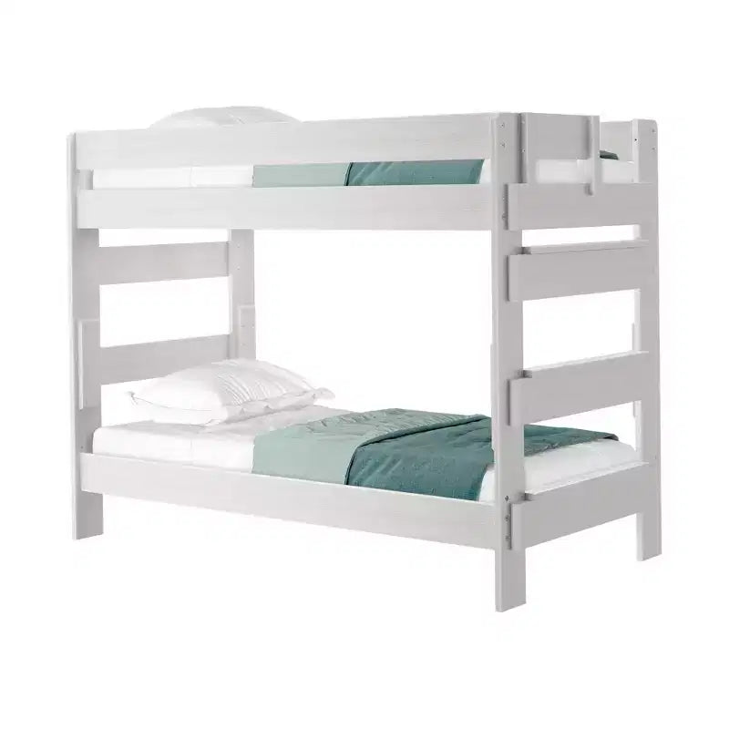 Plank+Beam Etagenbett aus Massivholz im Landhausstil, Twin über Twin, für Erwachsene