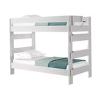 Plank+Beam Etagenbett aus Massivholz im Landhausstil, Twin über Twin, für Erwachsene