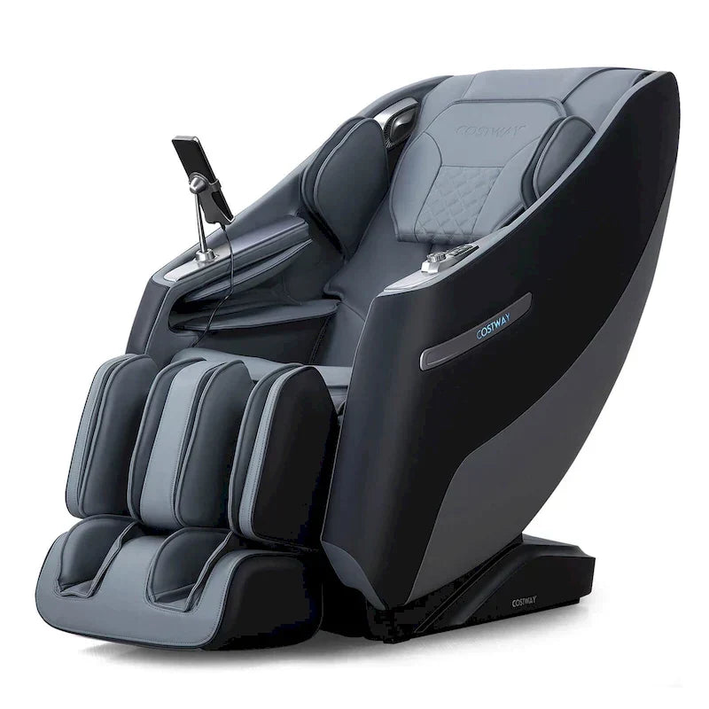 Costway Zero Gravity SL-Track-Ganzkörpermassagesessel mit Taillenmassage