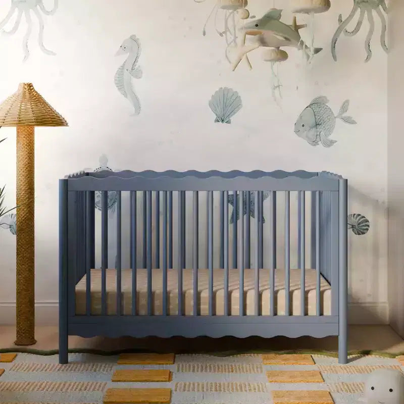 Babyletto Swell 4-in-1 umbaubares Kinderbett mit Umbausatz zum Kleinkinderbett