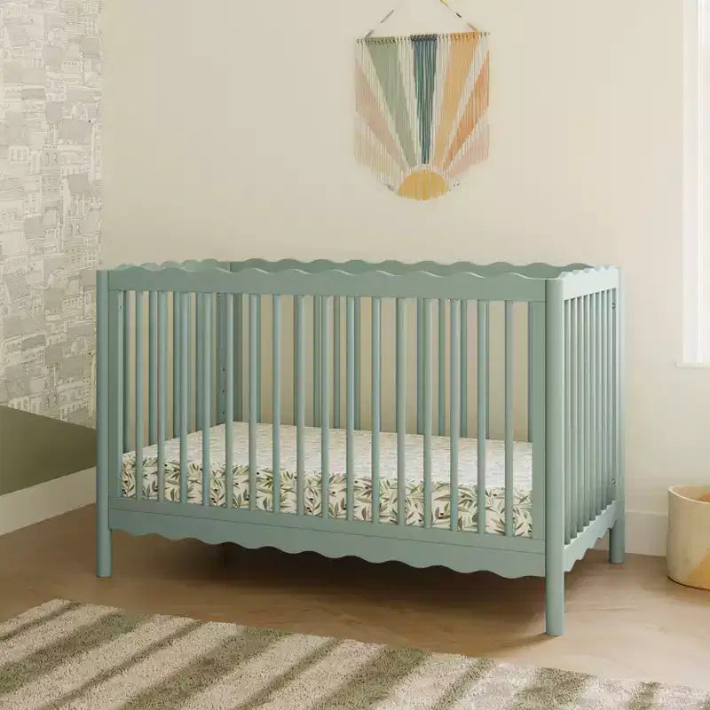 Babyletto Swell 4-in-1 umbaubares Kinderbett mit Umbausatz zum Kleinkinderbett
