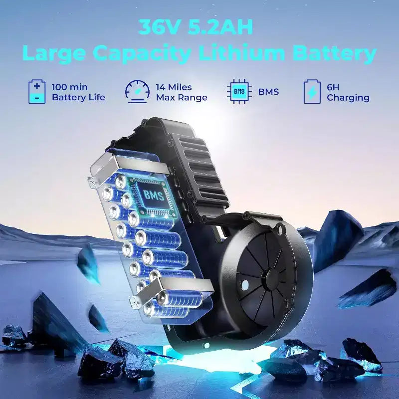 ECOLEAP K1 elektrische crossmotor voor kinderen, 36 V, snel tot 16 MPH, bereik van 14 mijl, piekvermogen van 700 W, 3 snelheidsstanden, 12 terreinbanden, UL, voor 3-10 jaar