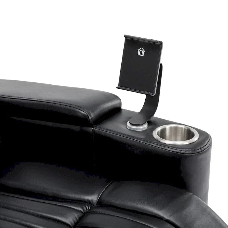 Poltrona reclinabile elettrica multifunzionale girevole a 270° per home theater