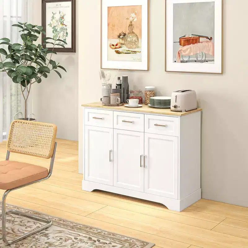 Modernes Küchen-Sideboard mit Stauraum, Kücheninsel, Esszimmermöbel, Wohnzimmermöbel