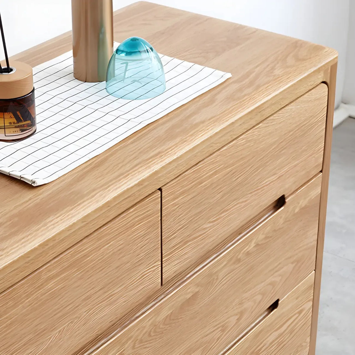 Dresser Doppju Tradizzjonali tal-Injam tal-Ballut Naturali għall-Kamra tas-Sodda