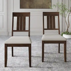 CraftPorch klassisches 7-teiliges Esszimmer-Set aus Holz