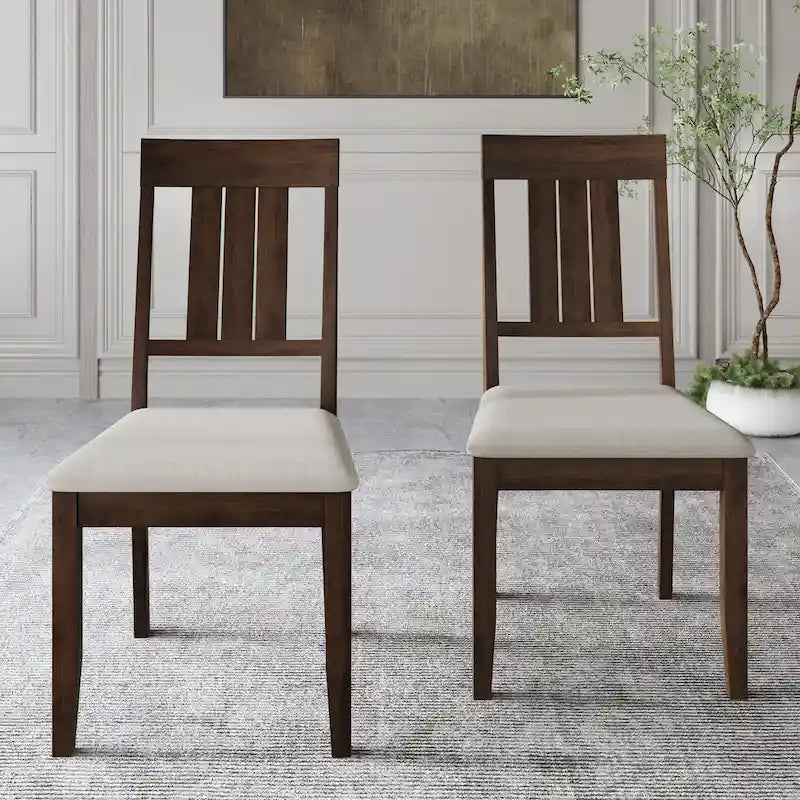Set da pranzo in legno Classic CraftPorch da 7 pezzi