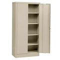 Edsal freistehender Stahlschrank, 36 B x 18 T x 72 H, Beige