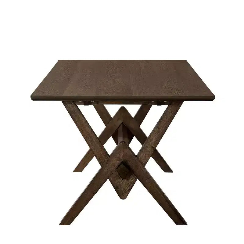 Christopher Knight Home Simon 5-teiliges Esszimmer-Set aus Gummibaumholz im Mid-Century-Modern-Stil mit Bouclé-gepolsterten Stühlen
