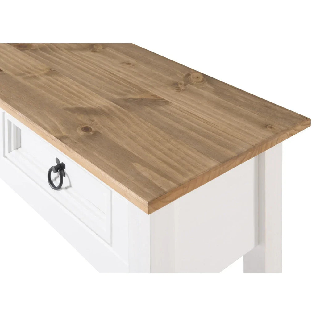 Houten haltafel, consoletafel met 3 laden Corona | Furniture Dash - N.v.t.