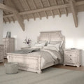 Palisade 5-teiliges Schlafzimmer-Set in Antikweiß