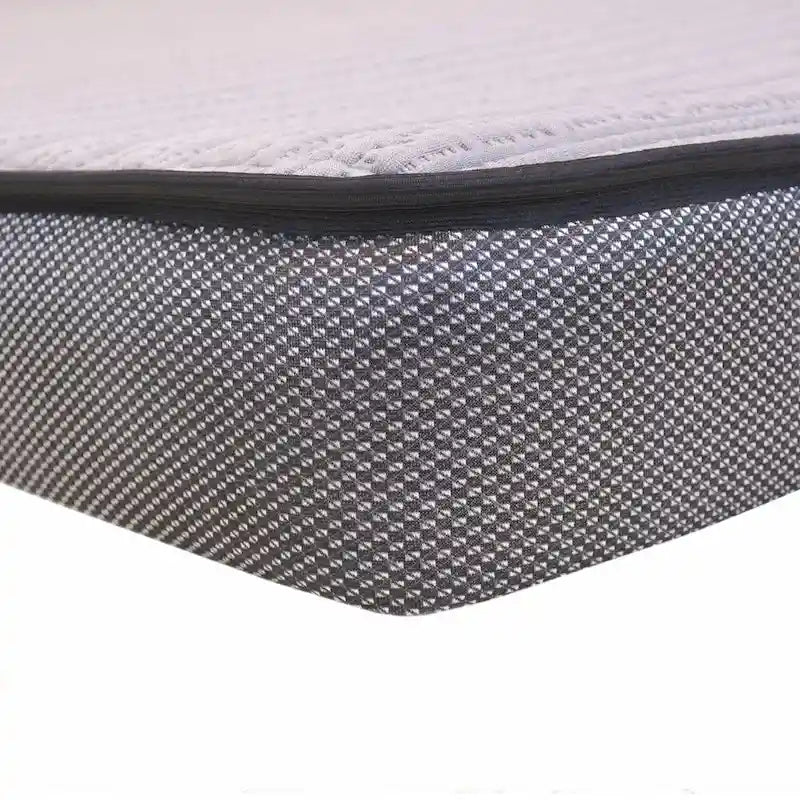 Rustiekbruine slaapbank met Rancho-buckskinbekleding - 37 x 86 x 40