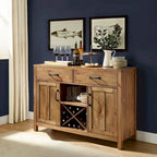 Credenza Crosley Roots con finitura naturale - 52 W x 18 D x 36 H
