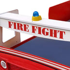 GDFStudio Juna Einzelbett-Feuerwehrbett mit LED-Beleuchtung