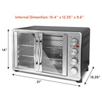 Elite Platinum Double Door Oven with Rotisserie and Convection