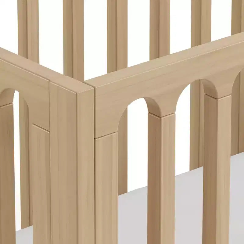 Storkcraft Sicily Deluxe 3-in-1-converteerbaar babybed met peuterbeveiligingshek