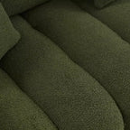 Sufan modern GDFStudio Alanna 79.5 miksi b’drapp Teddy għal 3 persuni b’imħaded