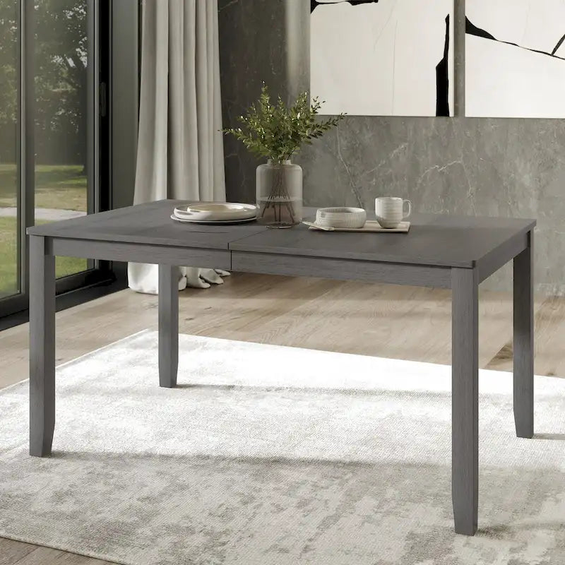 CraftPorch klassisches 7-teiliges Esszimmer-Set aus Holz
