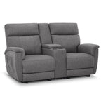 MCombo 60.2 Power Loveseat Recliner Sofa with Massage and Dual Heating, Adjustable Headrest, USB & Type C Port, Fabric
