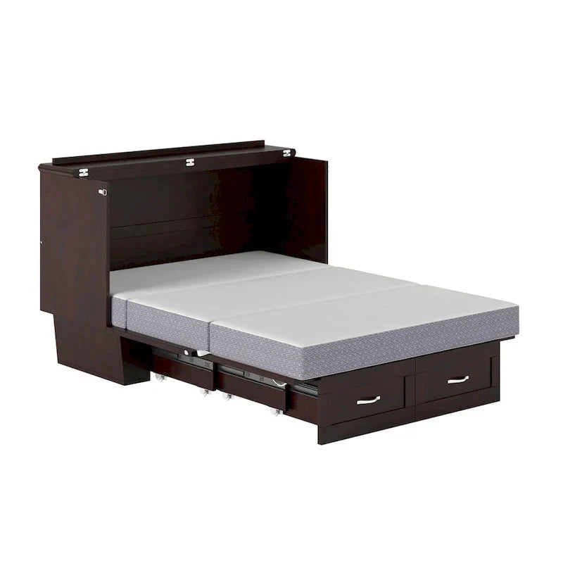 Monroe Murphy-Betttruhe in Doppelbettgröße mit 6 Memory-Foam-Matratzen