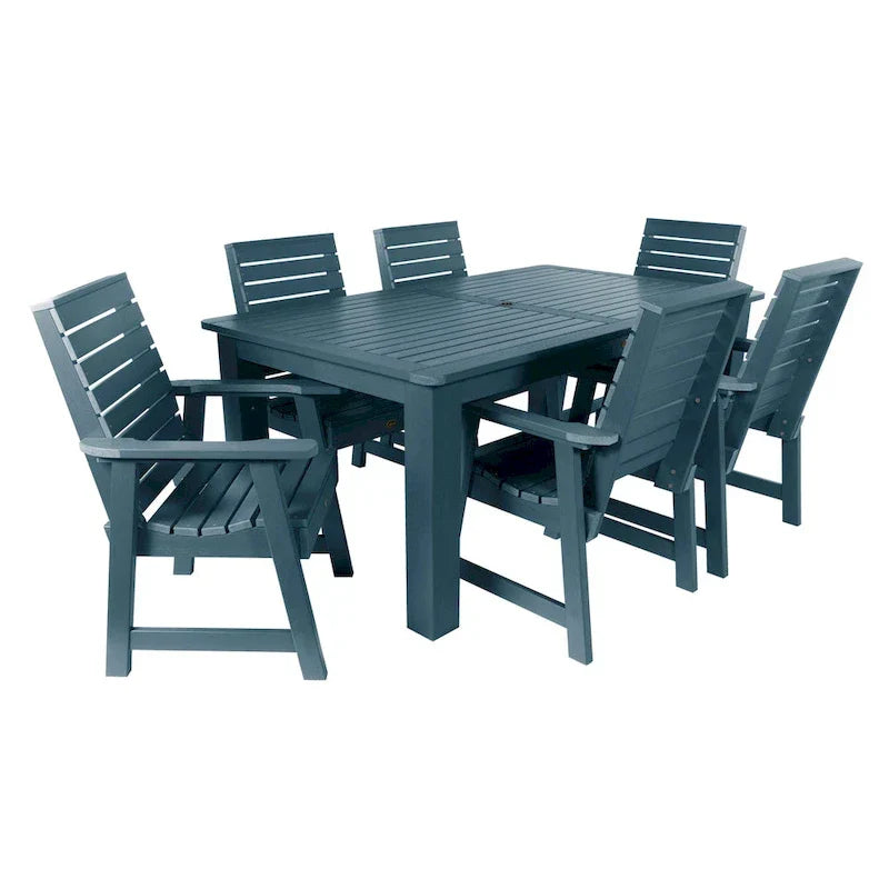 HIGHWOOD PROFESSIONAL 7-dijelna vanjska garnitura za blagovanje 42x72