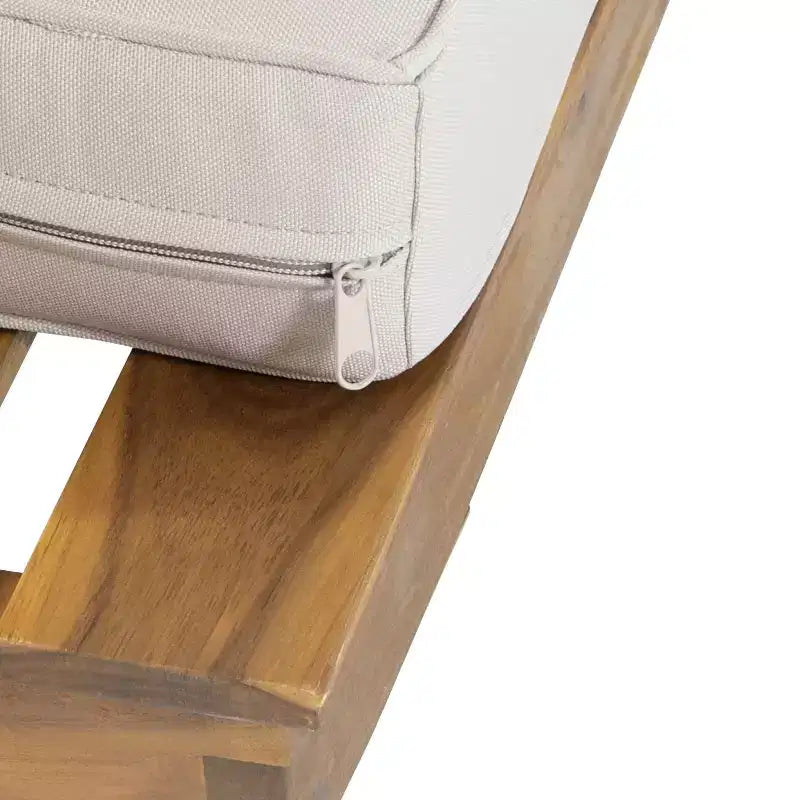 L-oblikovani garniturni set za vanjski prostor, set za opuštanje na terasi, set vrtnih sjedala za druženje sa stolićem i vodootpornim jastukom - ModernLuxe