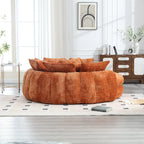 Comodo divano letto matrimoniale a panetto, divano letto oversize con braccioli