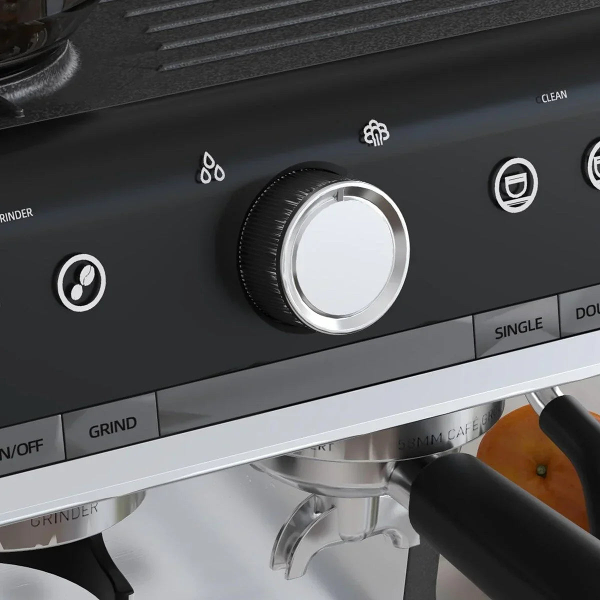 Aparat za espresso kavu s mlincem, spremnik za vodu od 2.8 L