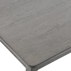 Set da pranzo composto da 5 pezzi in legno massello, 47 L (1 tavolo + 4 sedie con schienale a doghe)