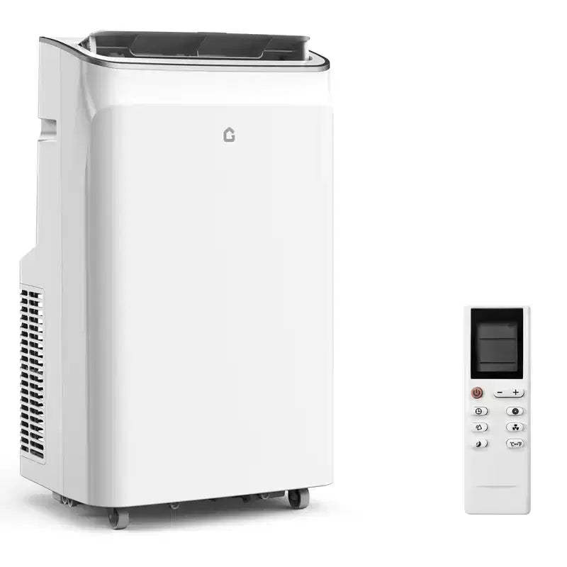 Climatizzatore portatile da 15.000 BTU, unità AC portatile 3 in 1 con deumidificatore e ventilatore, modalità Sleep, telecomando e pannello LED, raffredda 850 piedi quadrati, silenzioso