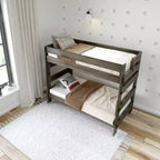 Plank+Beam Etagenbett aus Massivholz im Landhausstil, Twin über Twin, für Erwachsene