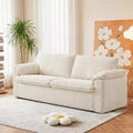 Sufan loveseat Dyonery 86 Cloud, sedil fond u mħaded wesgħin għall-dirgħajn, qafas b'saħħtu, disinn ergonomiku li jieħu n-nifs