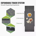 Okak Dining Table Aluminum Patio Extendable Dining Room Table Kitchen Table for Dining Room
