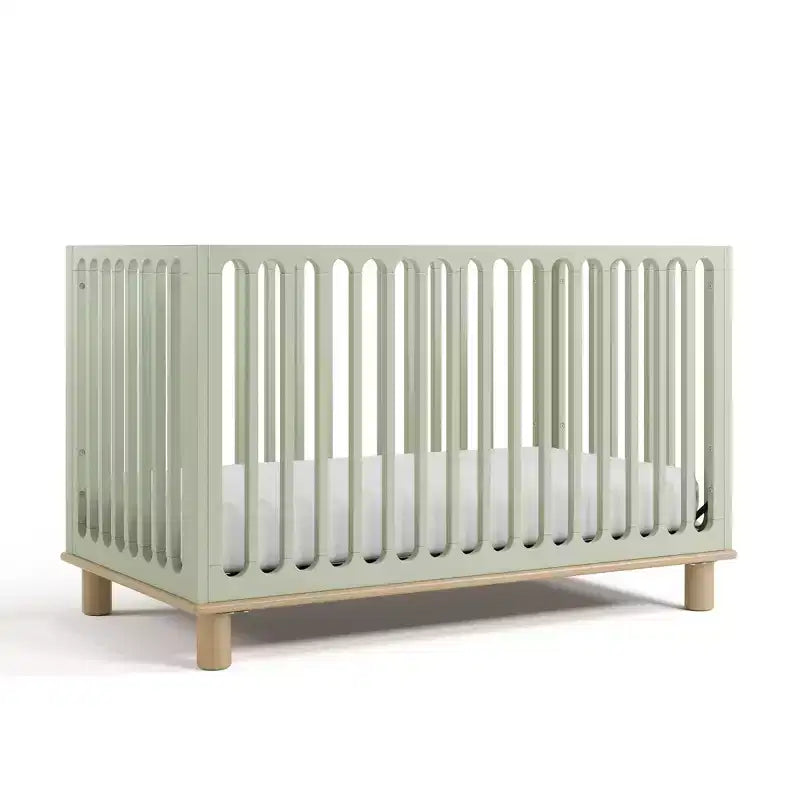 Storkcraft Sicily Deluxe 3-in-1-Umbaubett mit Sicherheitsgitter für Kleinkinder