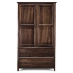 2-Door Solid Wood Armoire - 41x72x22