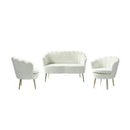 Xabier 52-Zoll-3-teiliges Wohnzimmer-Set von HULALA HOME