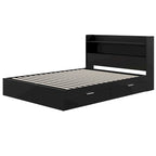 Plattformbett Hunter mit Kopfteil