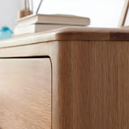 Dresser Doppju Tradizzjonali tal-Injam tal-Ballut Naturali għall-Kamra tas-Sodda